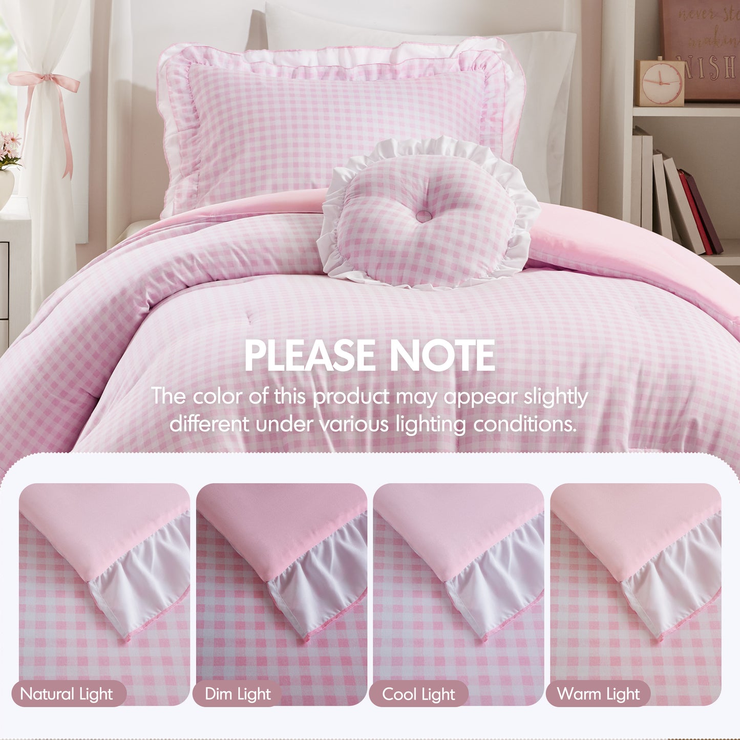 Rowena 4PCS Comforter Set