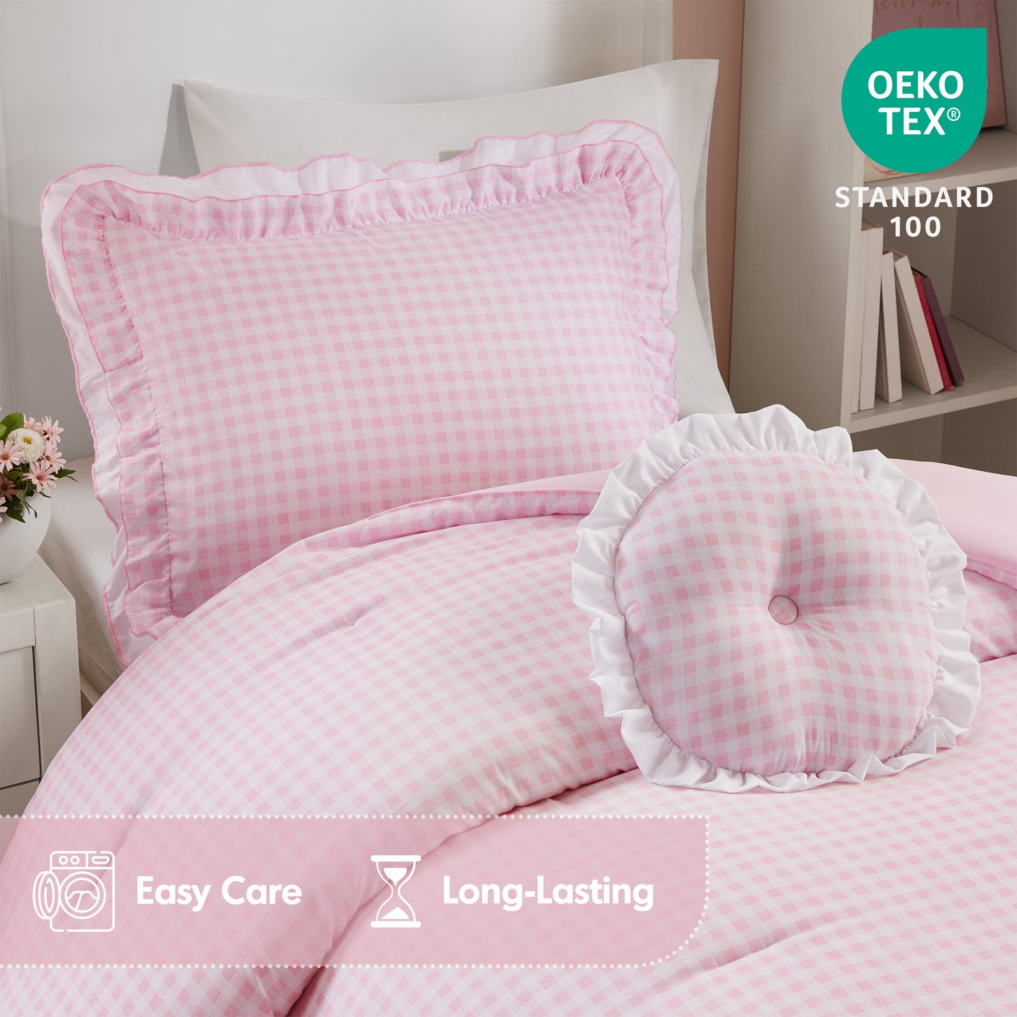 Rowena 4PCS Comforter Set