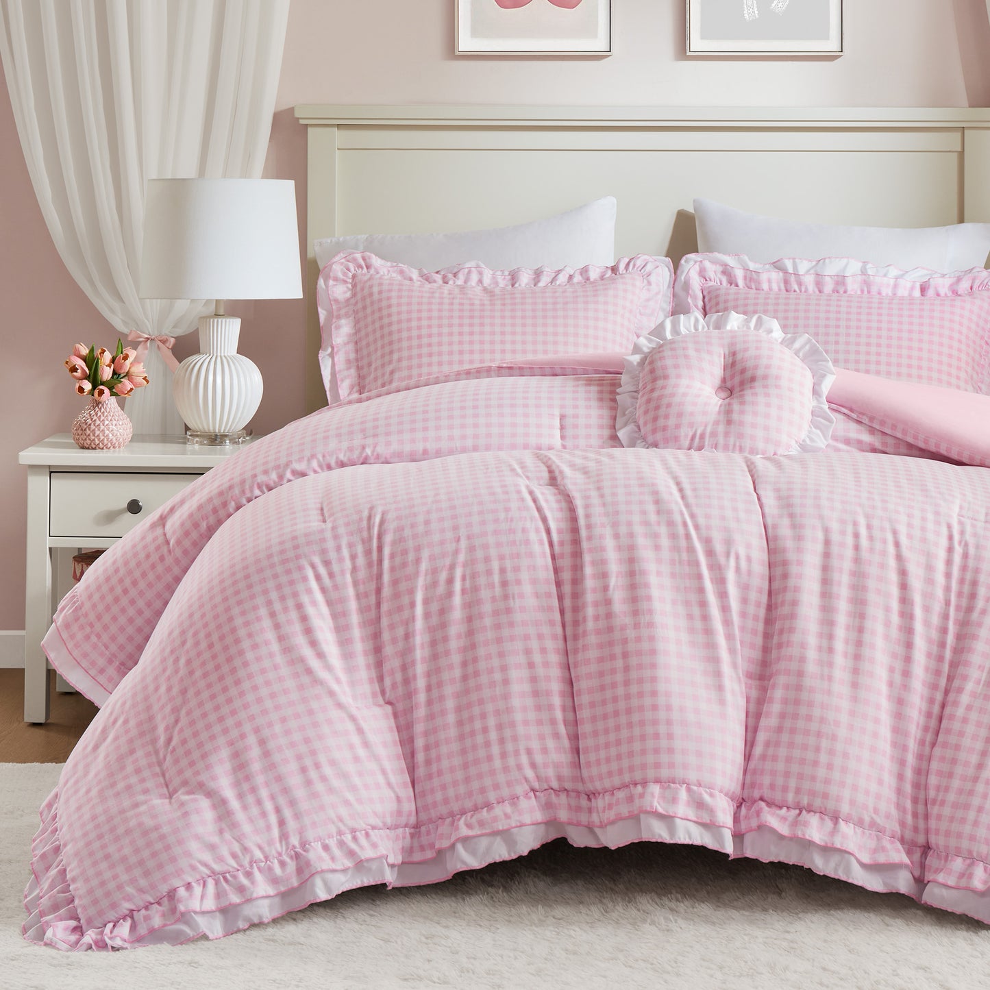 Rowena 4PCS Comforter Set