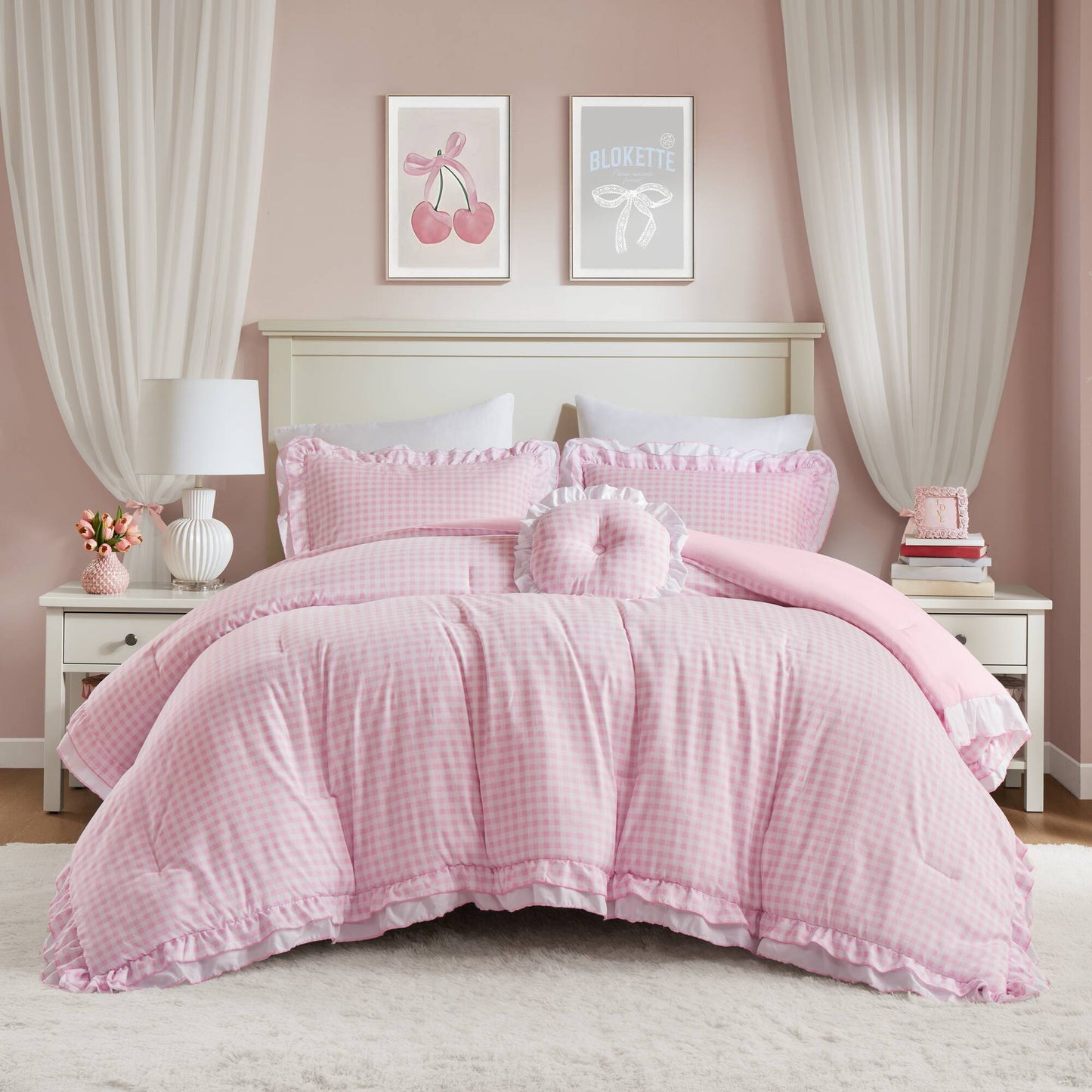 Rowena 4PCS Comforter Set