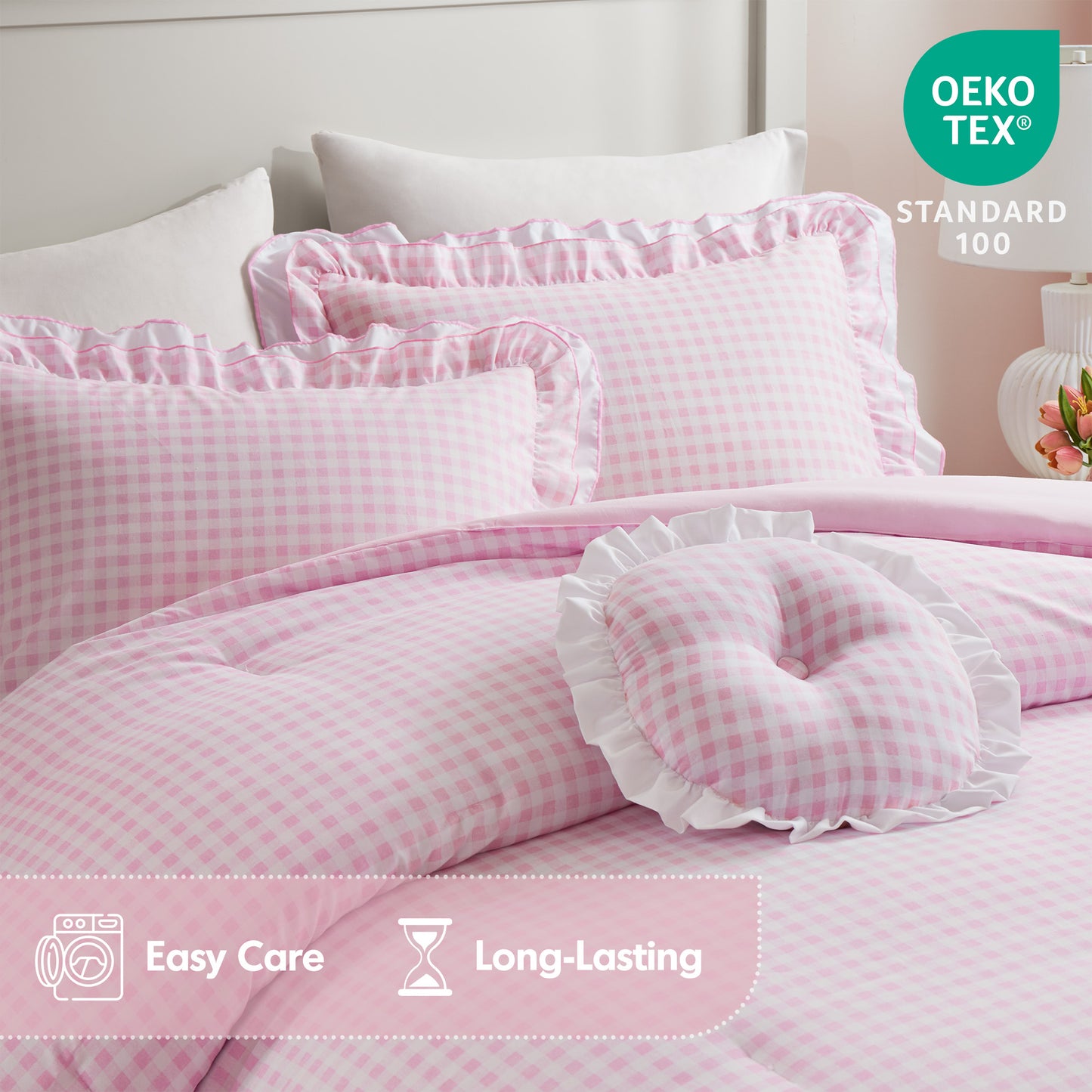 Rowena 4PCS Comforter Set