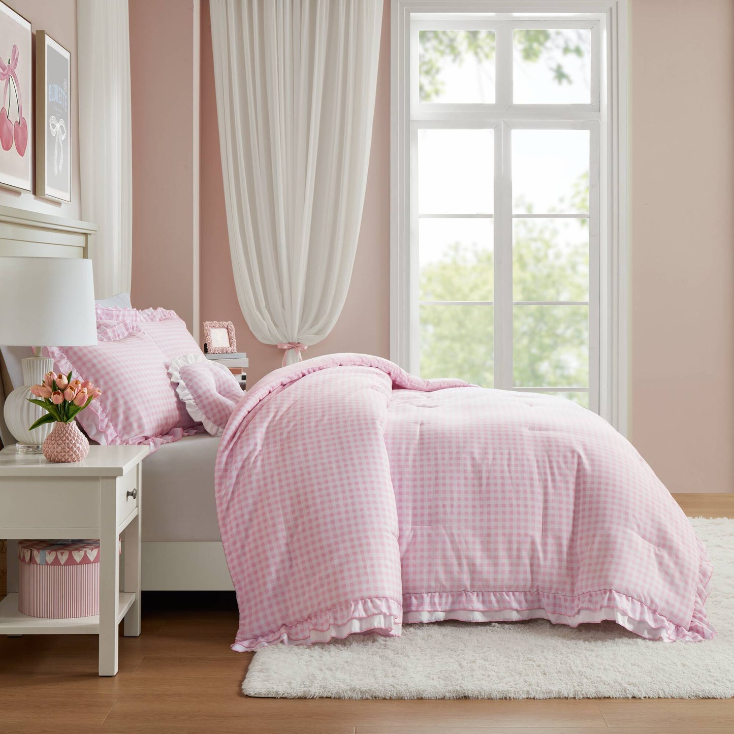 Rowena 4PCS Comforter Set