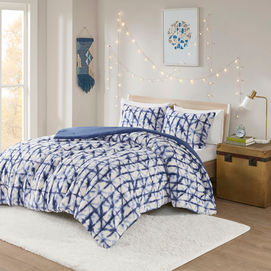 Rae Berber Printed Comforter Set