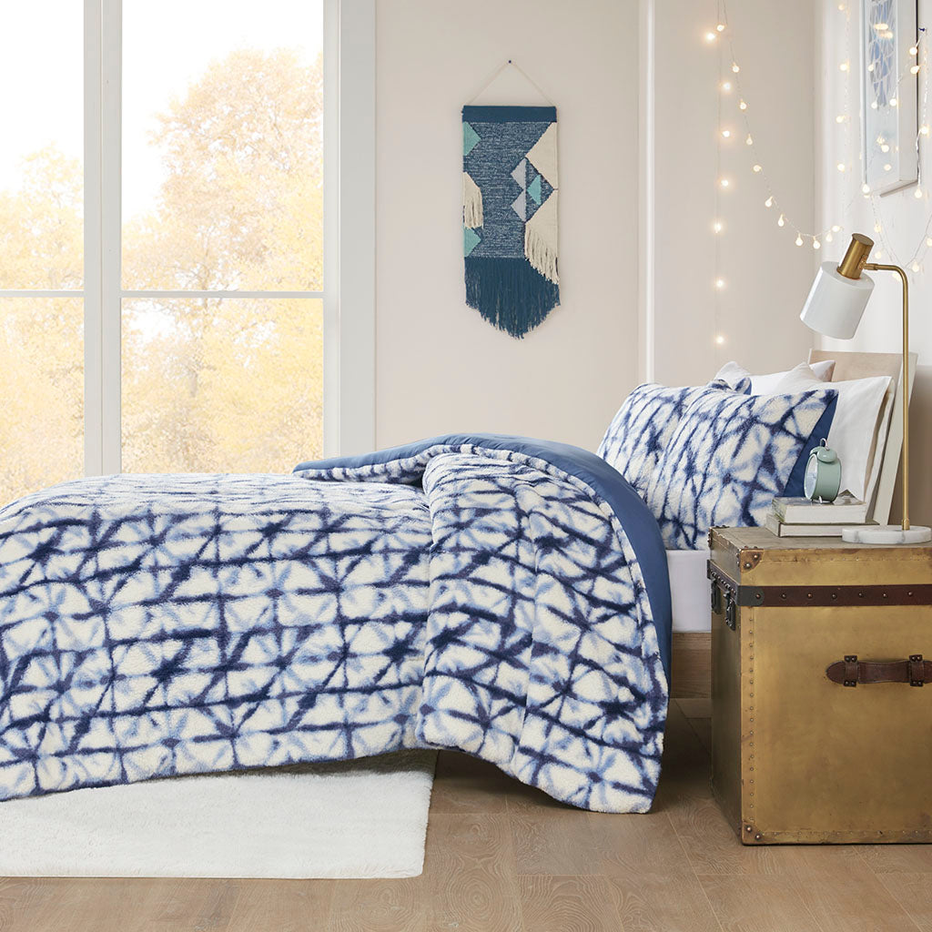 Rae Berber Printed Comforter Set