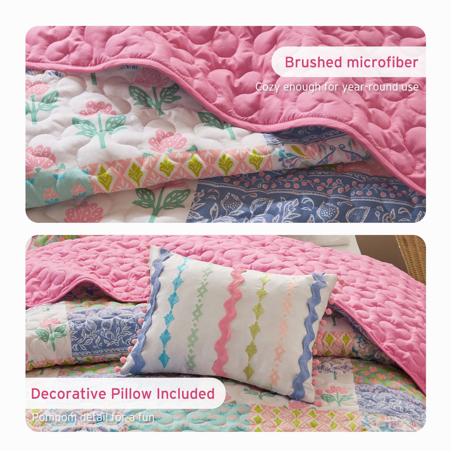 Nellie 4pcs Quilt Set