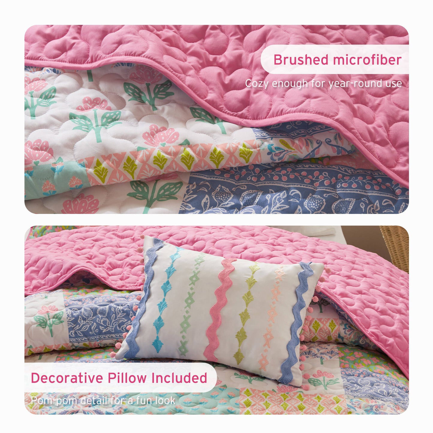 Nellie 4pcs Quilt Set