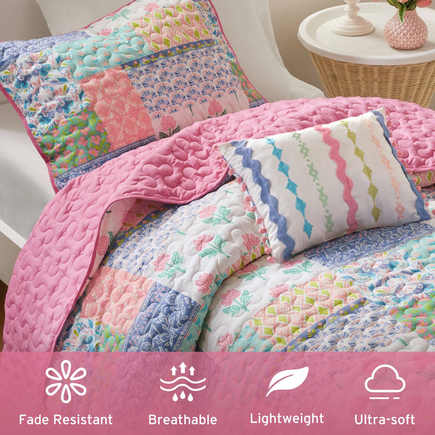 Nellie 4pcs Quilt Set