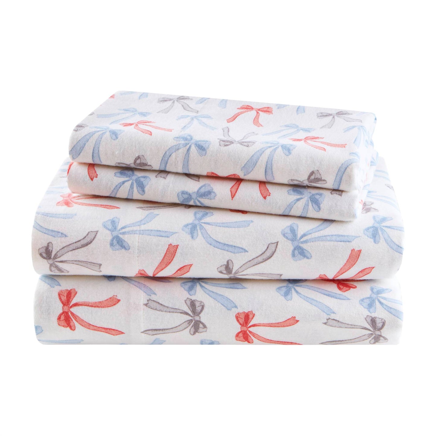 Cozy Soft Cotton Flannel Printed Sheet Set