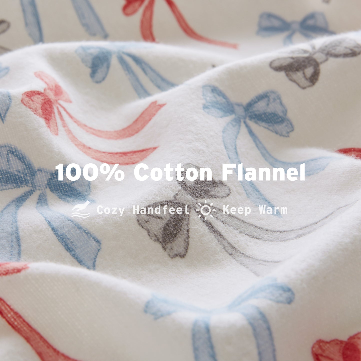 Cozy Soft 100% Cotton Flannel Pigment Printed Sheet Set