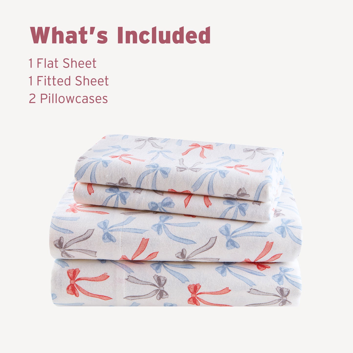 Cozy Soft 100% Cotton Flannel Pigment Printed Sheet Set