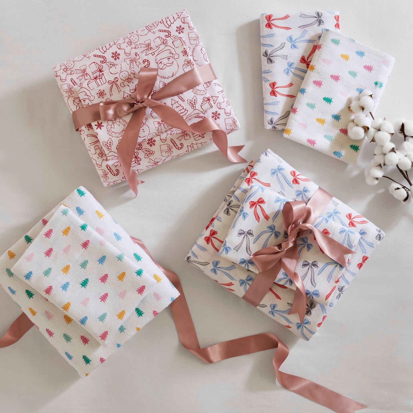 Cozy Soft 100% Cotton Flannel Pigment Printed Sheet Set