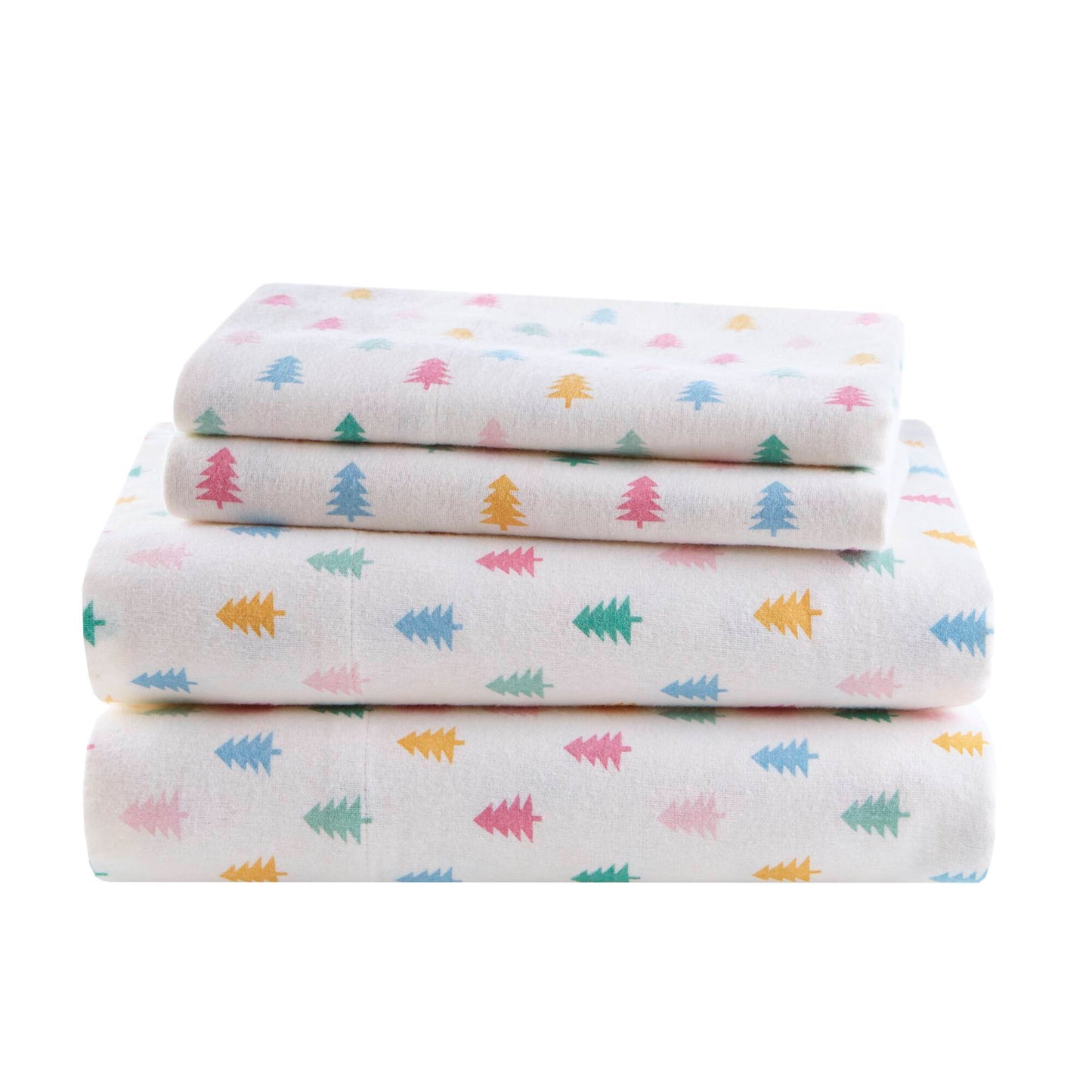 Cozy Soft Cotton Flannel Printed Sheet Set