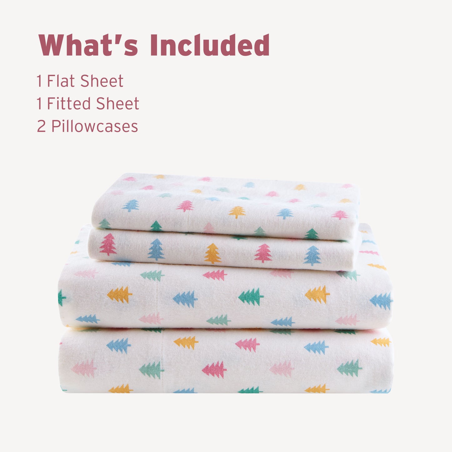 Cozy Soft 100% Cotton Flannel Pigment Printed Sheet Set