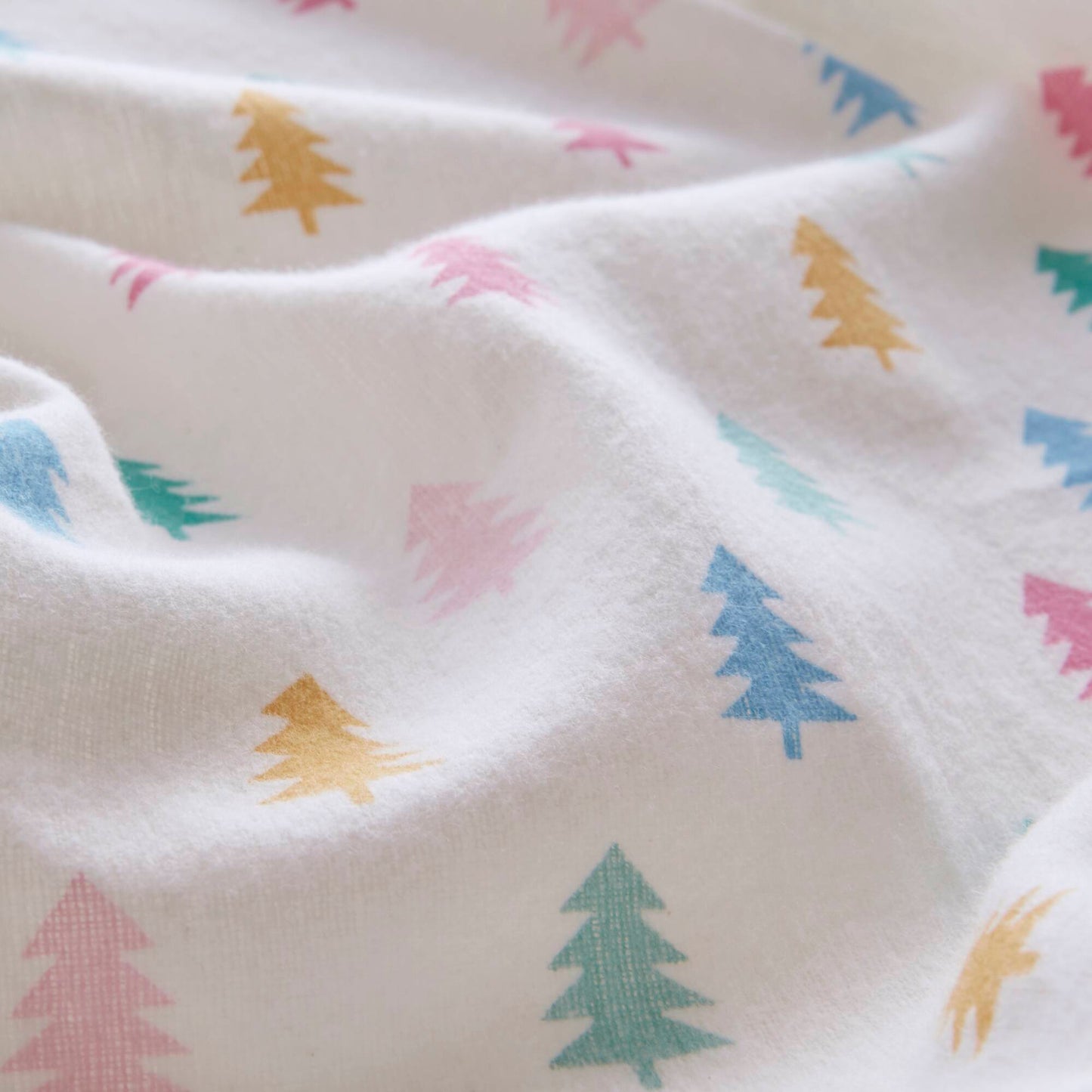 Cozy Soft Cotton Flannel Printed Sheet Set