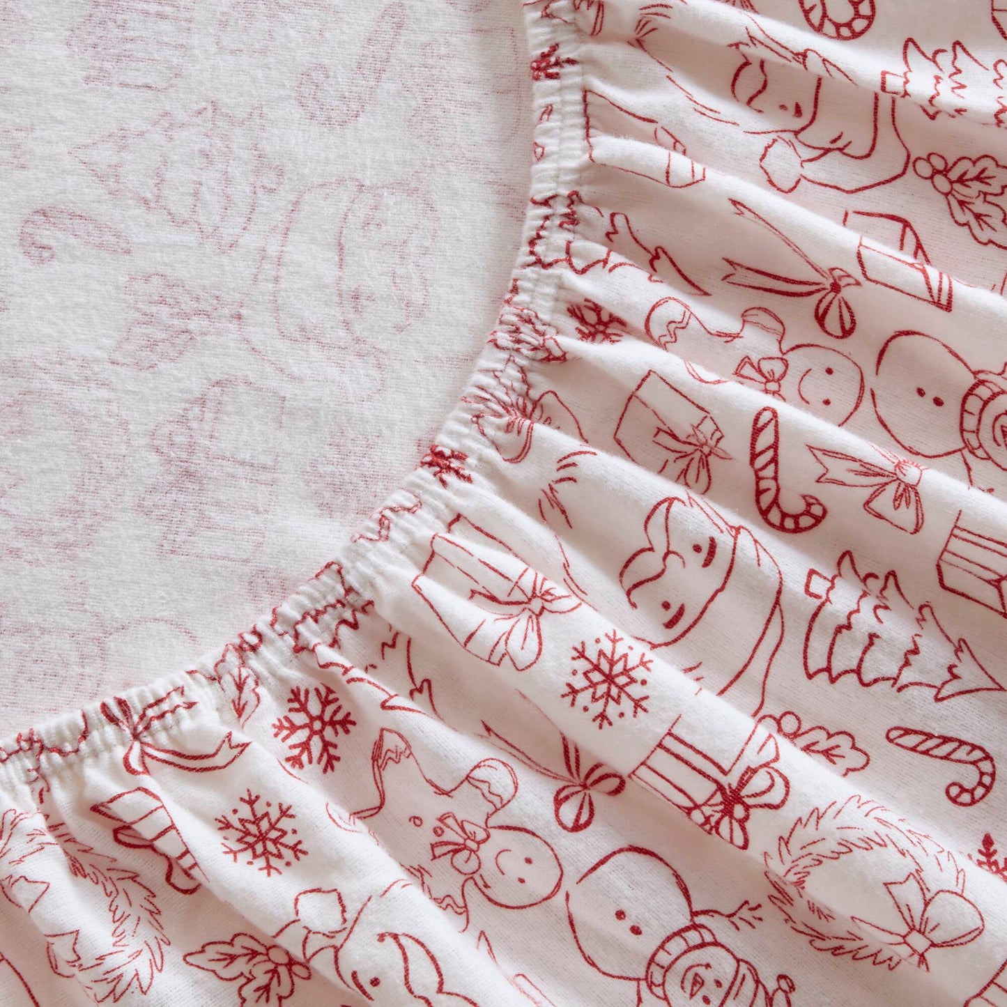 Cozy Soft Cotton Flannel Printed Sheet Set