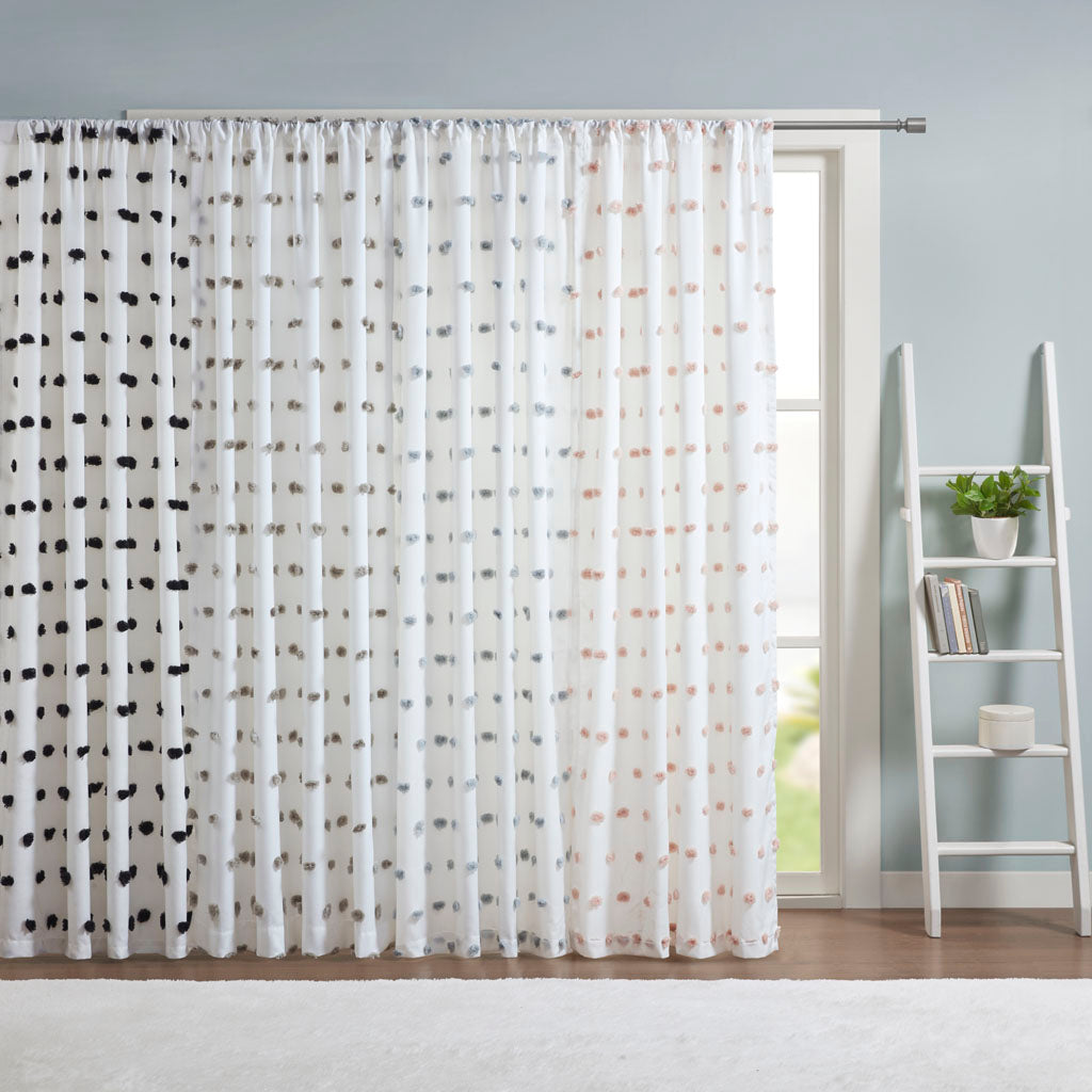 Sophie Pom Pom Embellished Curtain Panel