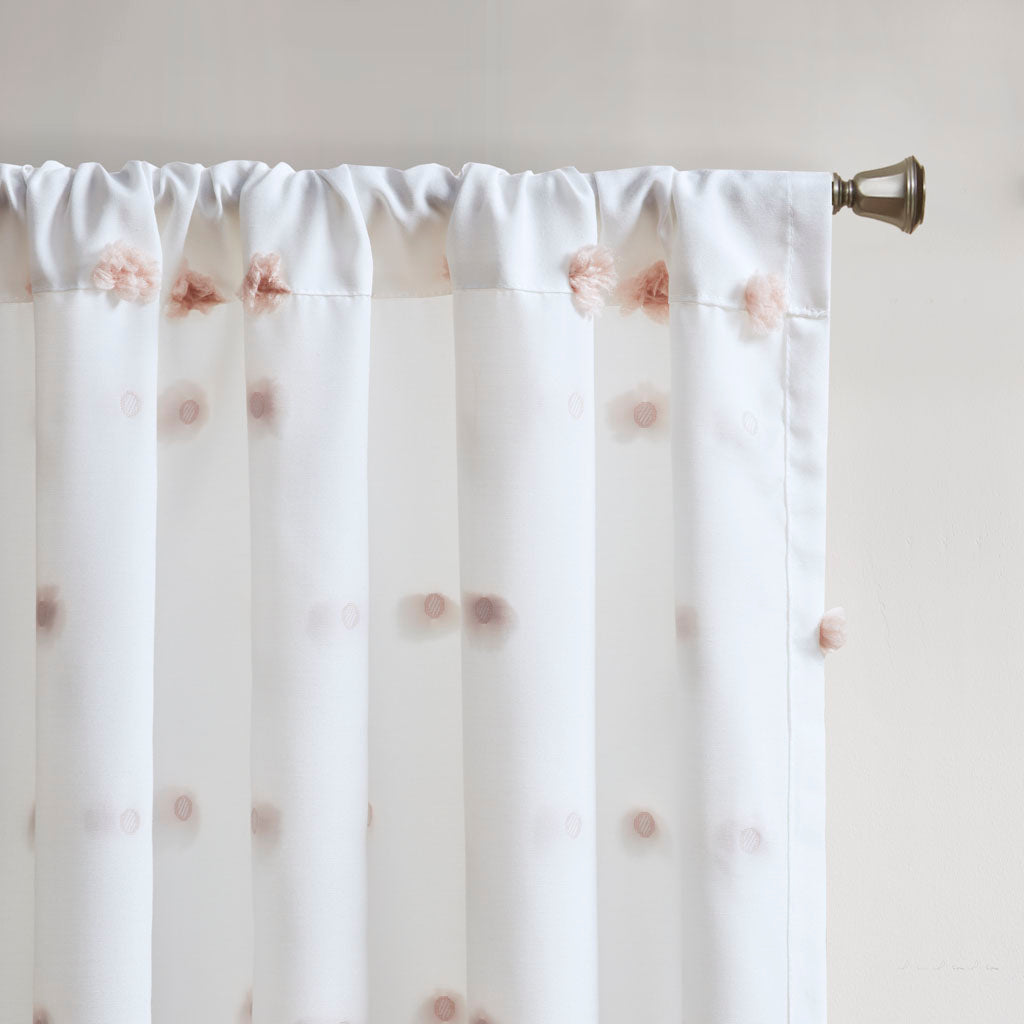 Sophie Pom Pom Embellished Curtain Panel