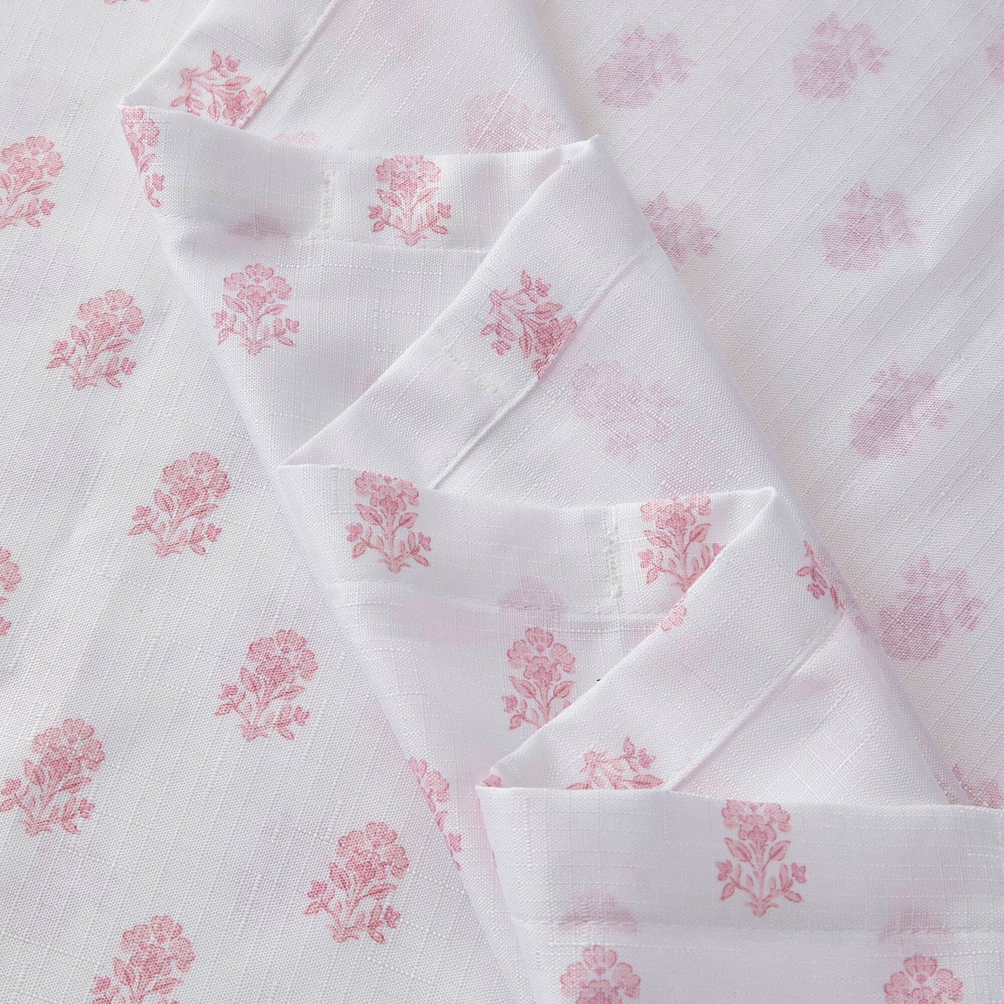 Savanna Floral Ruffle Shower Curtain Set