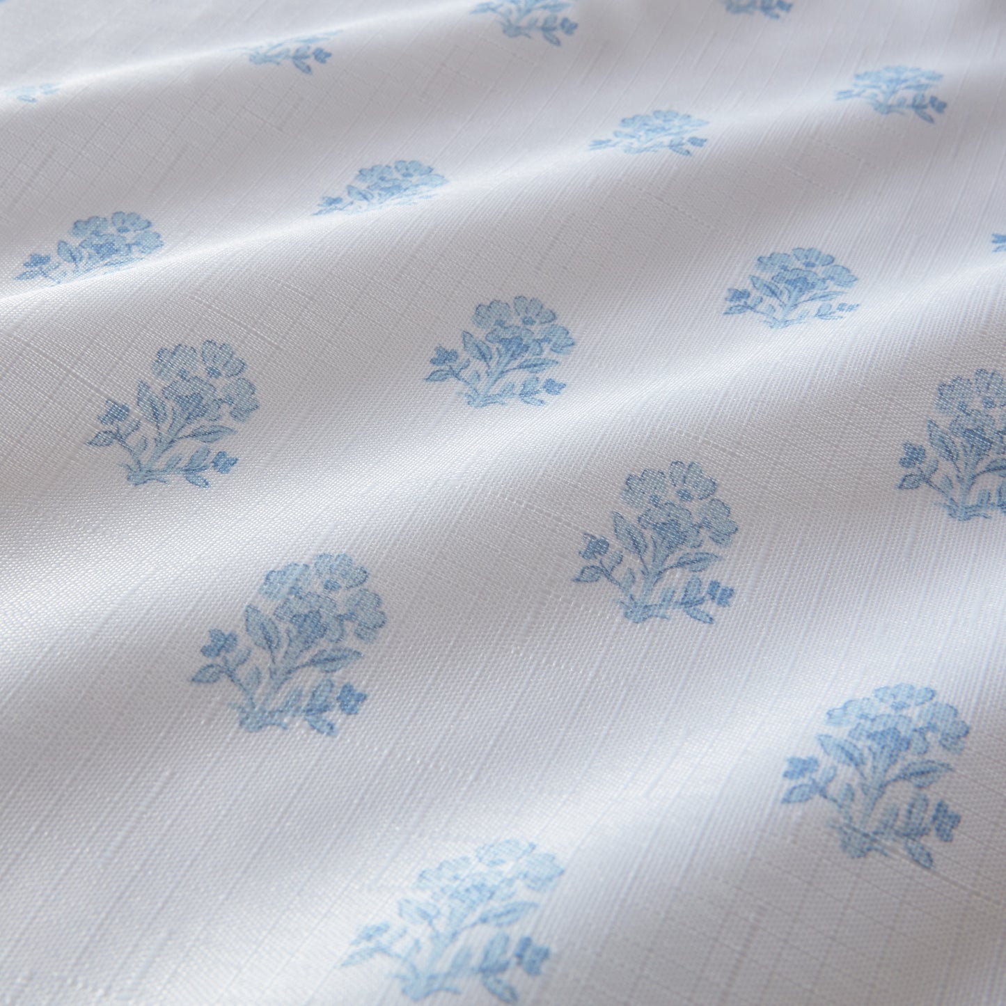 Savanna Floral Ruffle Shower Curtain Set