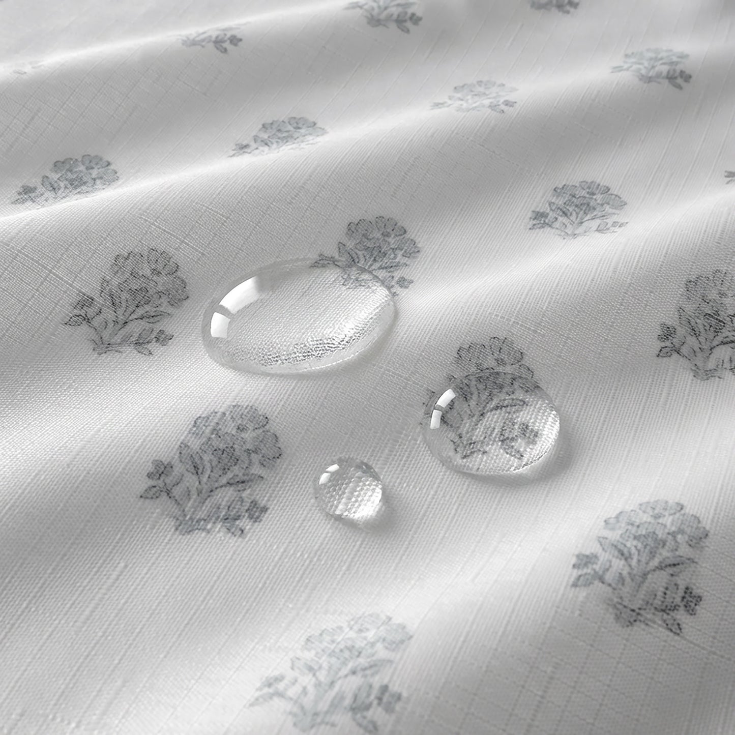 Savanna Floral Ruffle Shower Curtain Set