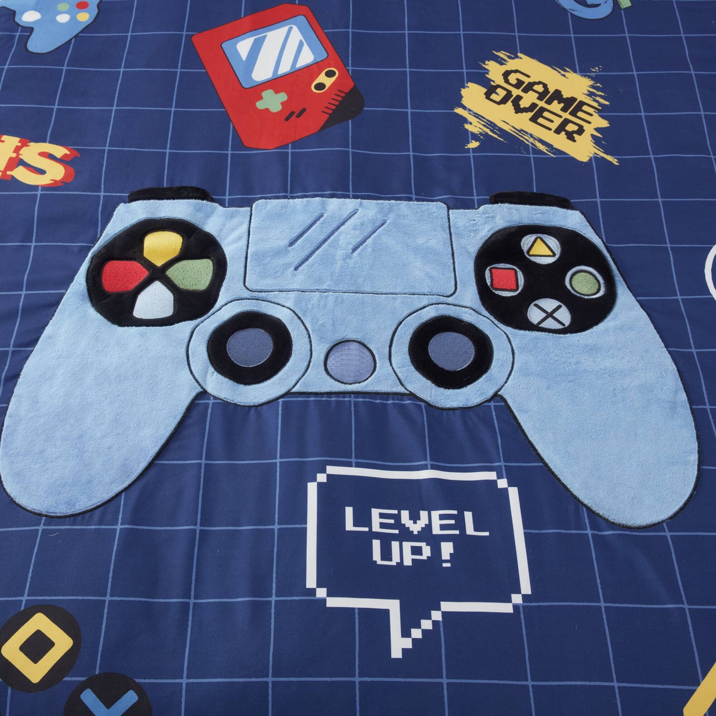 Game Controller 3D Comforter Set (with Game Controller Shaped Decorative Pillow)