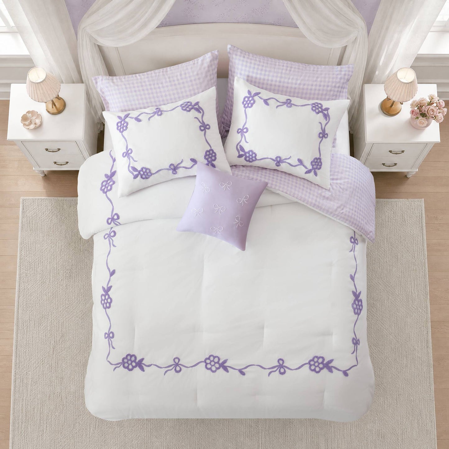 Tiffany 4PCS Comforter Set