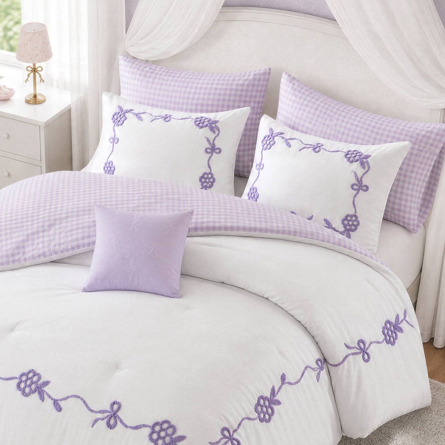 Tiffany 4PCS Comforter Set