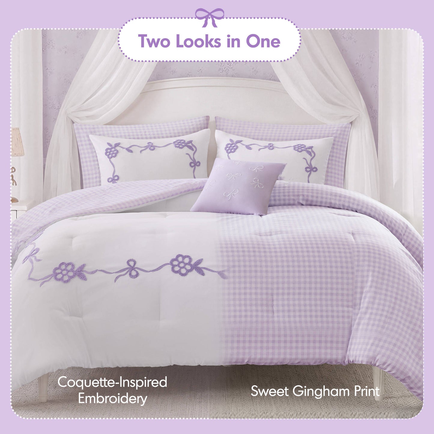 Tiffany 4PCS Comforter Set