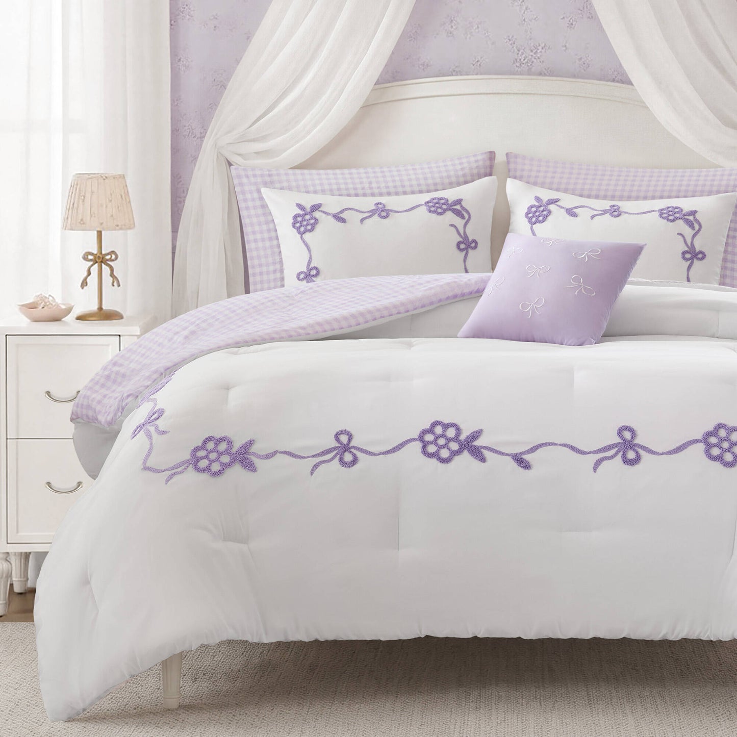 Tiffany 4PCS Comforter Set