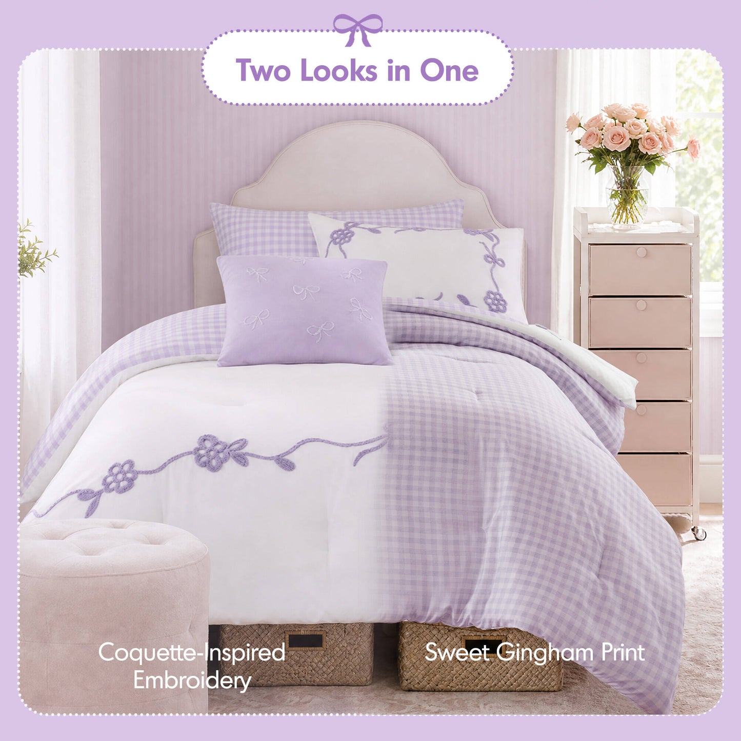Tiffany 4PCS Comforter Set