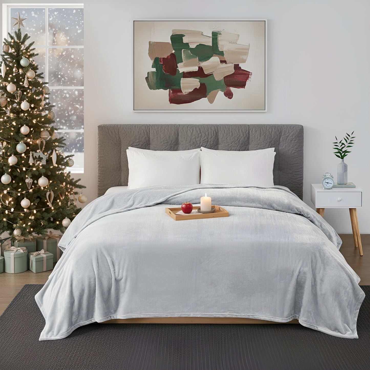 Microlight Plush Oversized Blanket