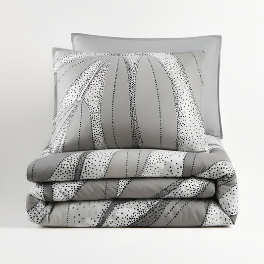 Adrian Botanical Cotton Duvet Cover Set