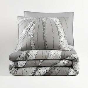 Adrian Botanical Cotton Duvet Cover Set