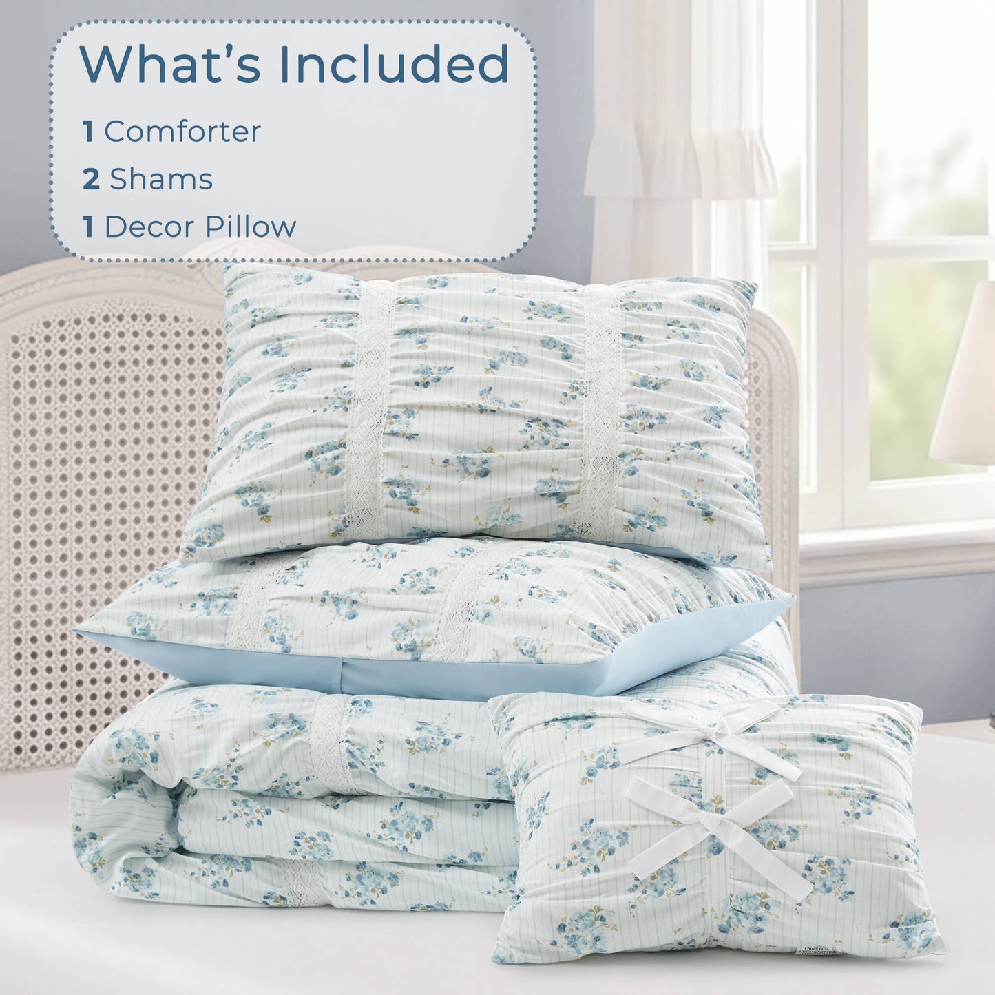 Anabelle 4-Piece Comforter Set