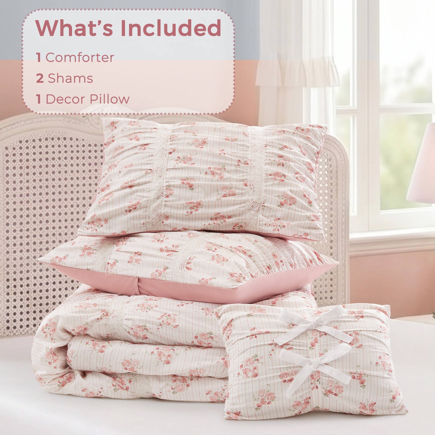 Anabelle 4-Piece Comforter Set