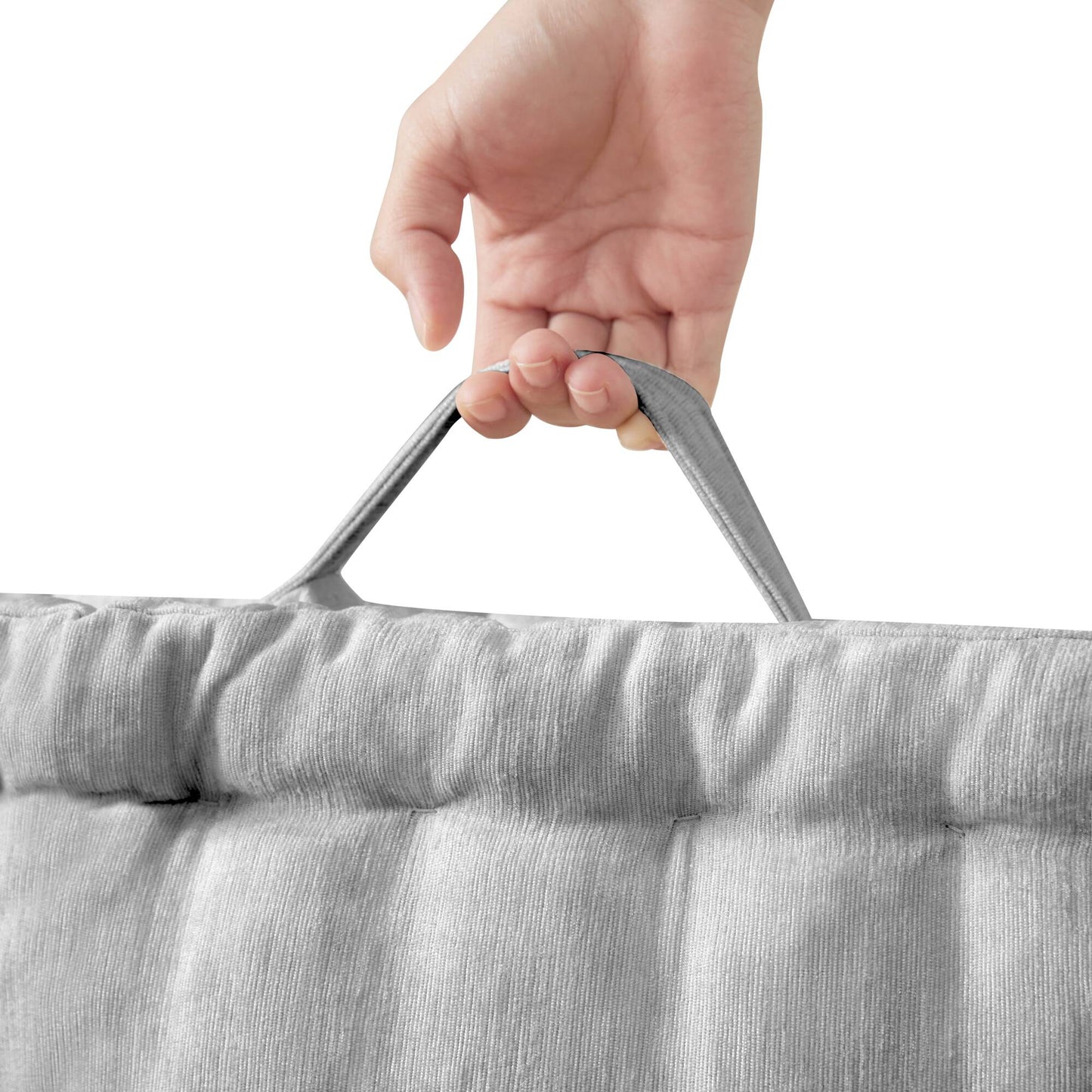 Azza Poly Chenille Square Floor Pillow Cushion