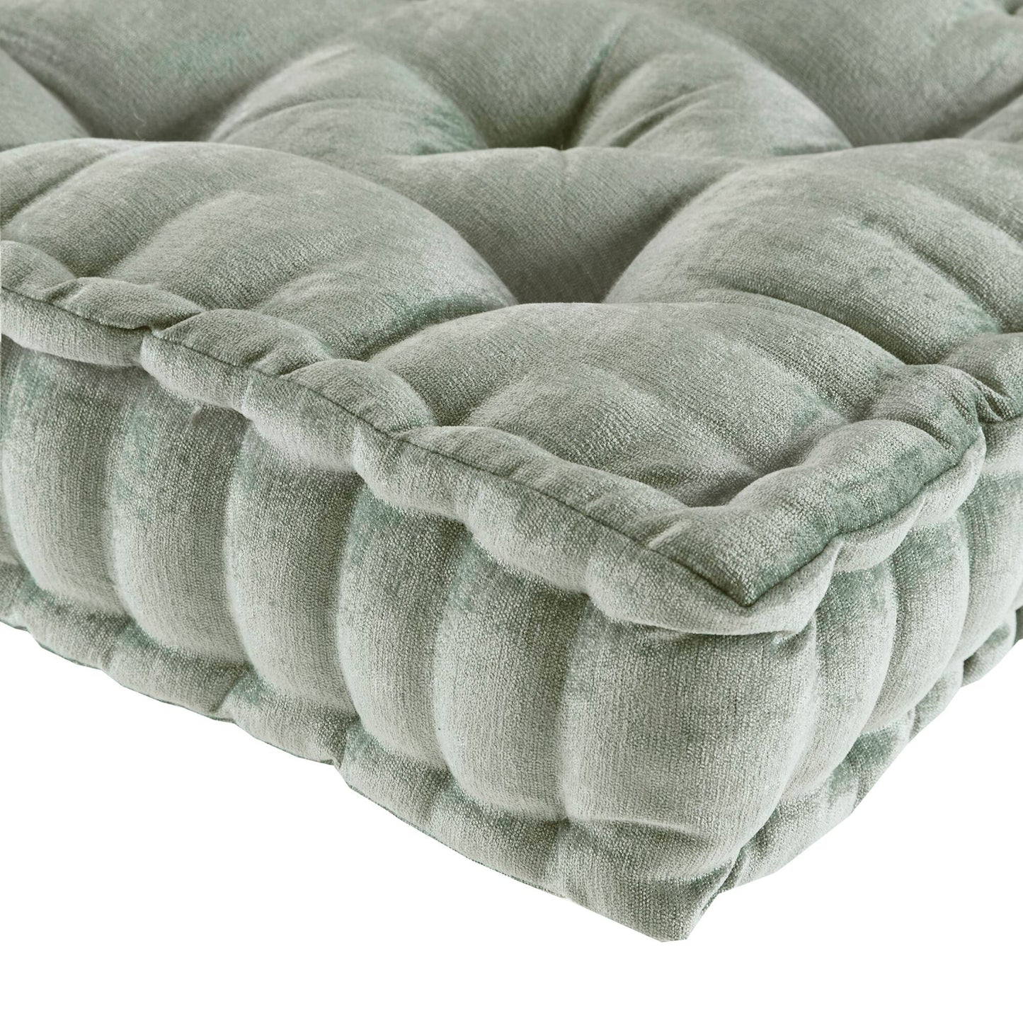 Azza Poly Chenille Square Floor Pillow Cushion