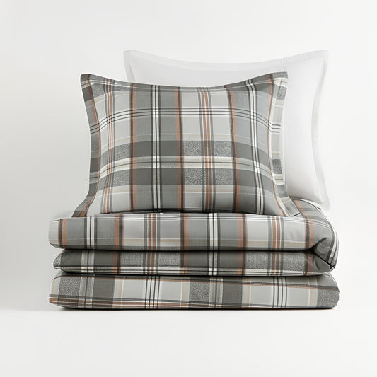 Blake Plaid Duvet Cover Set