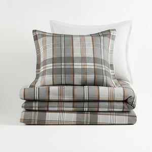 Blake Plaid Duvet Cover Set