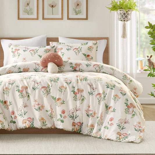 Gwen Mushroom Garden Comforter Set
