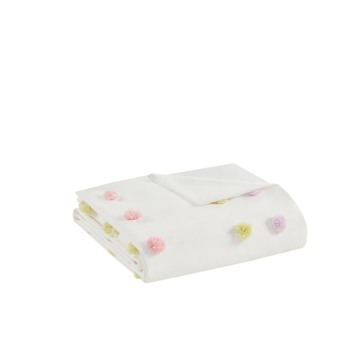 Cora Pompom Clip Jacquard Duvet Cover Set