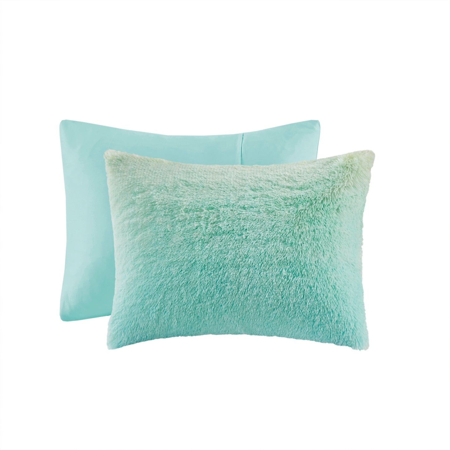 Primrose Ombre Shaggy Faux Fur Comforter Set