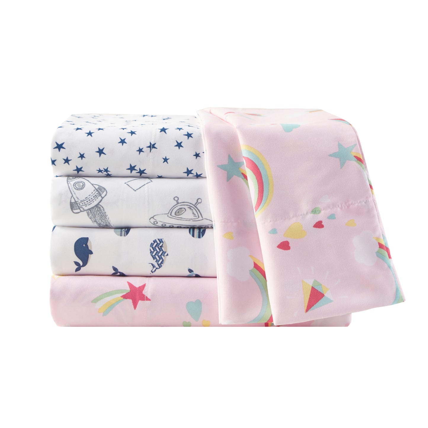 Printed Microfiber Sheet Set