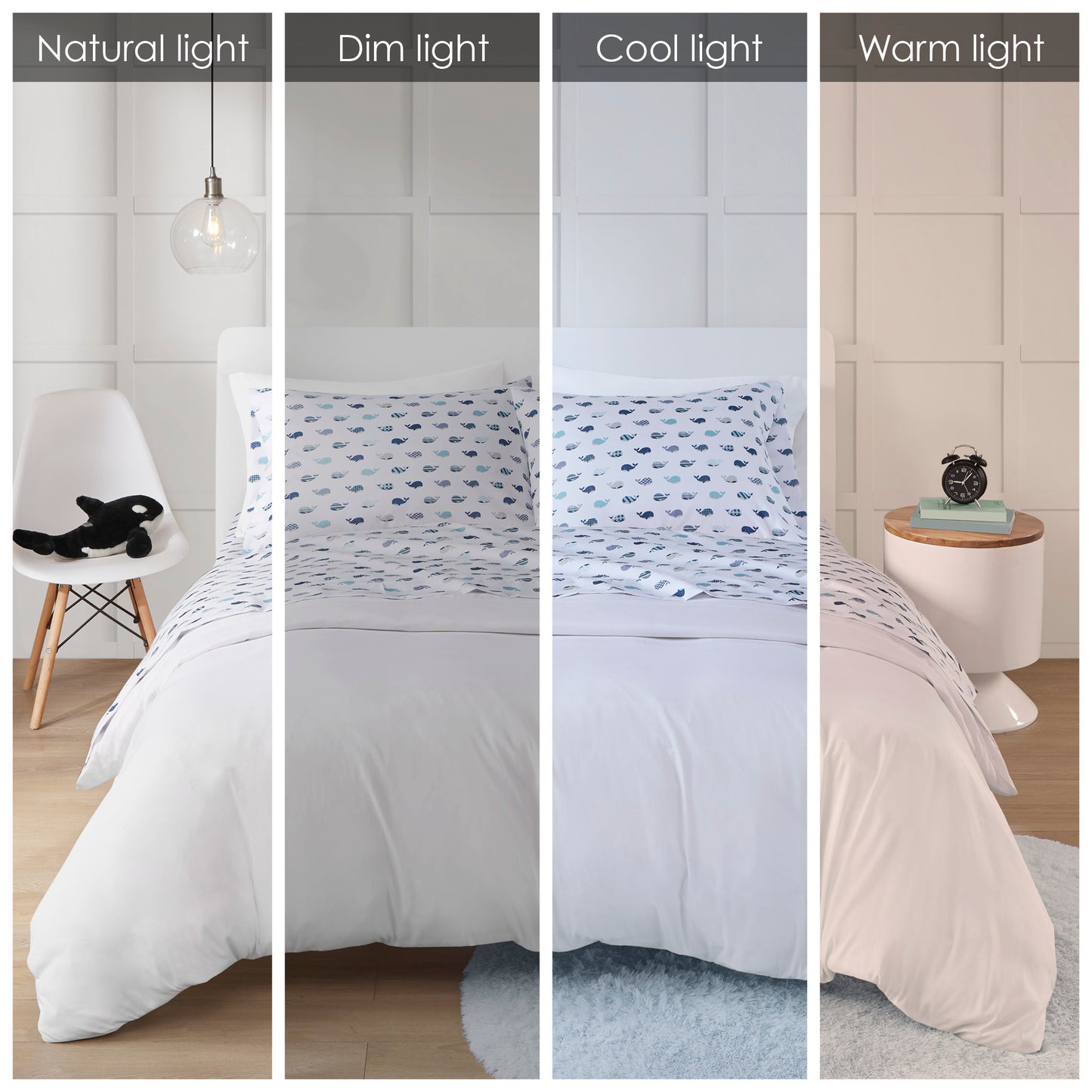 Printed Microfiber Sheet Set
