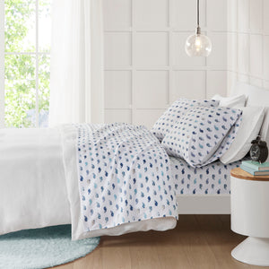 Printed Microfiber Sheet Set