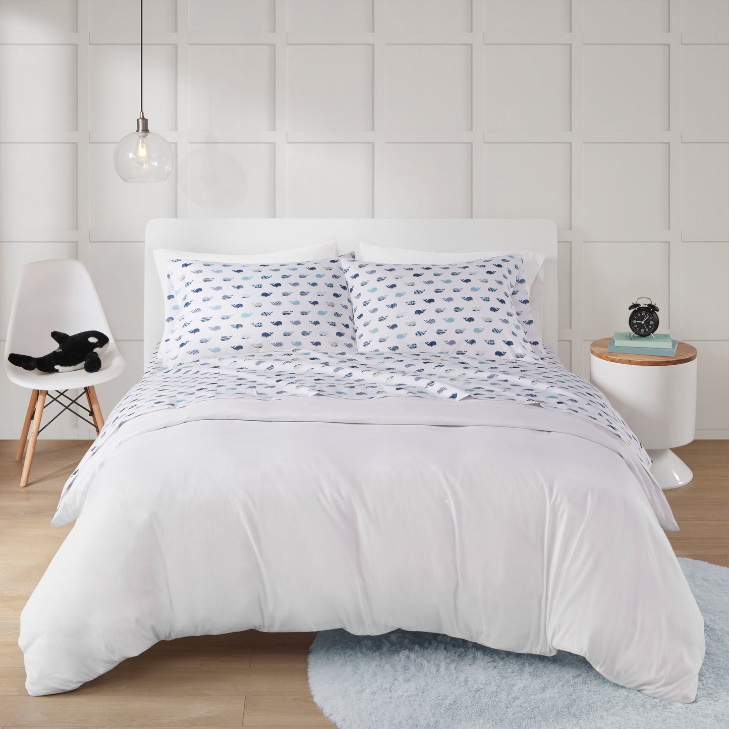 Printed Microfiber Sheet Set