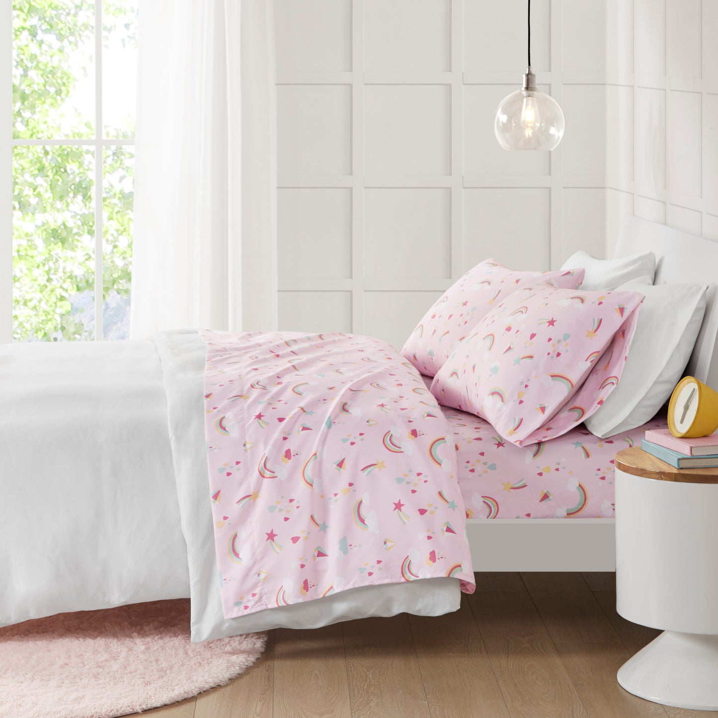 Printed Microfiber Sheet Set