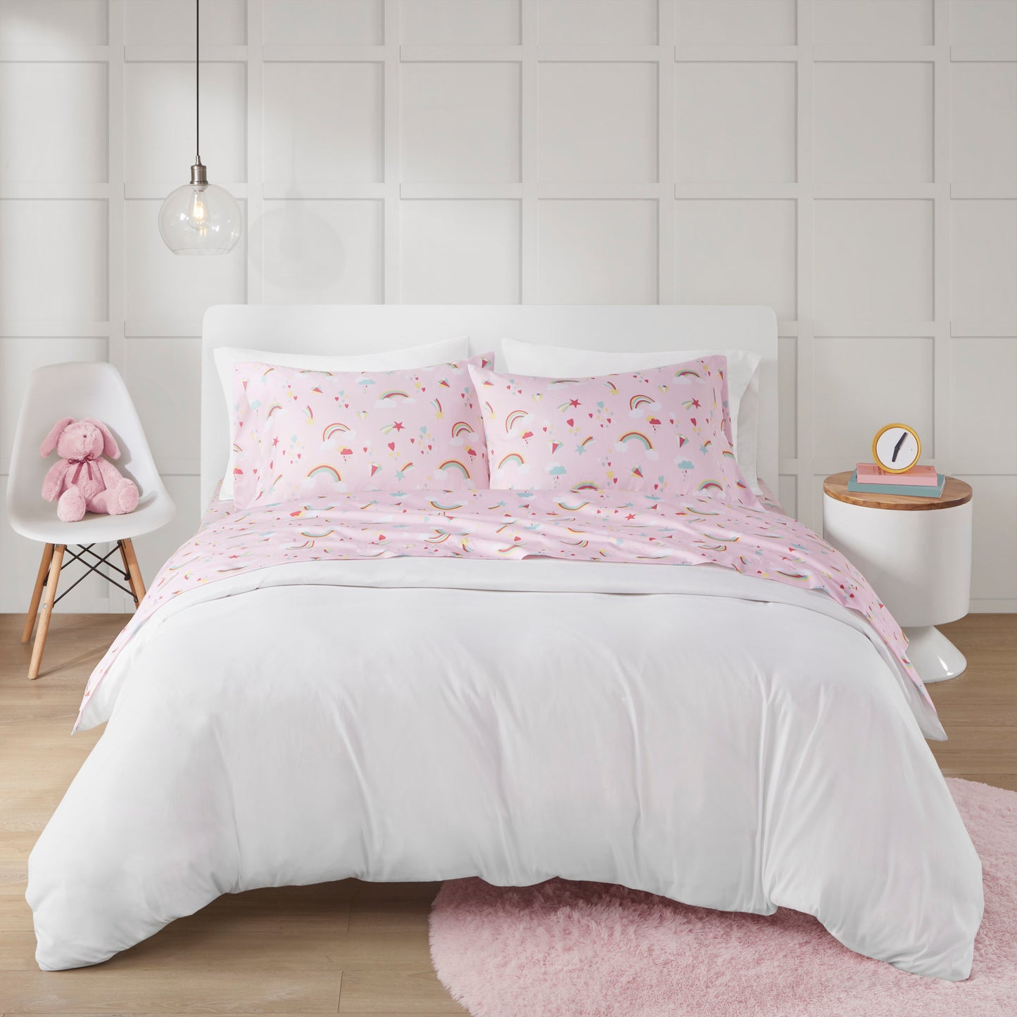 Printed Microfiber Sheet Set