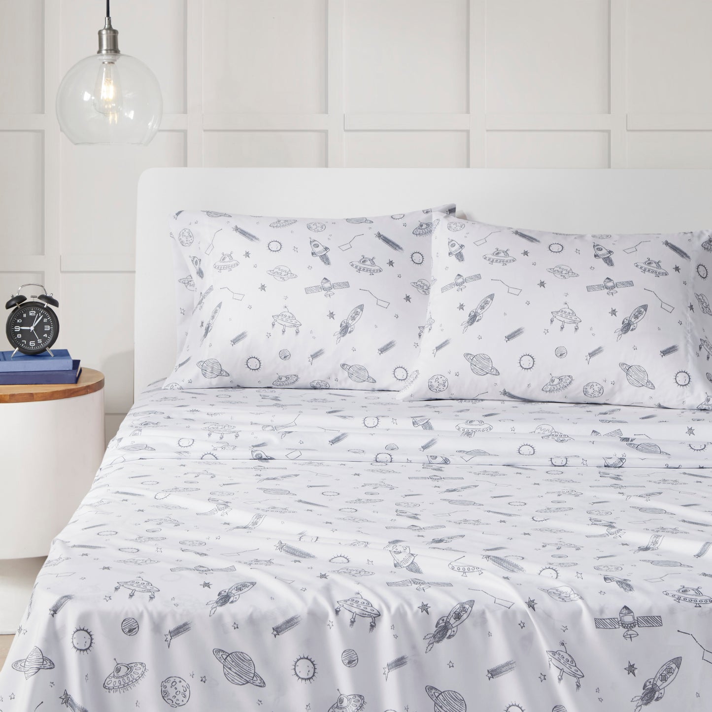 Printed Microfiber Sheet Set