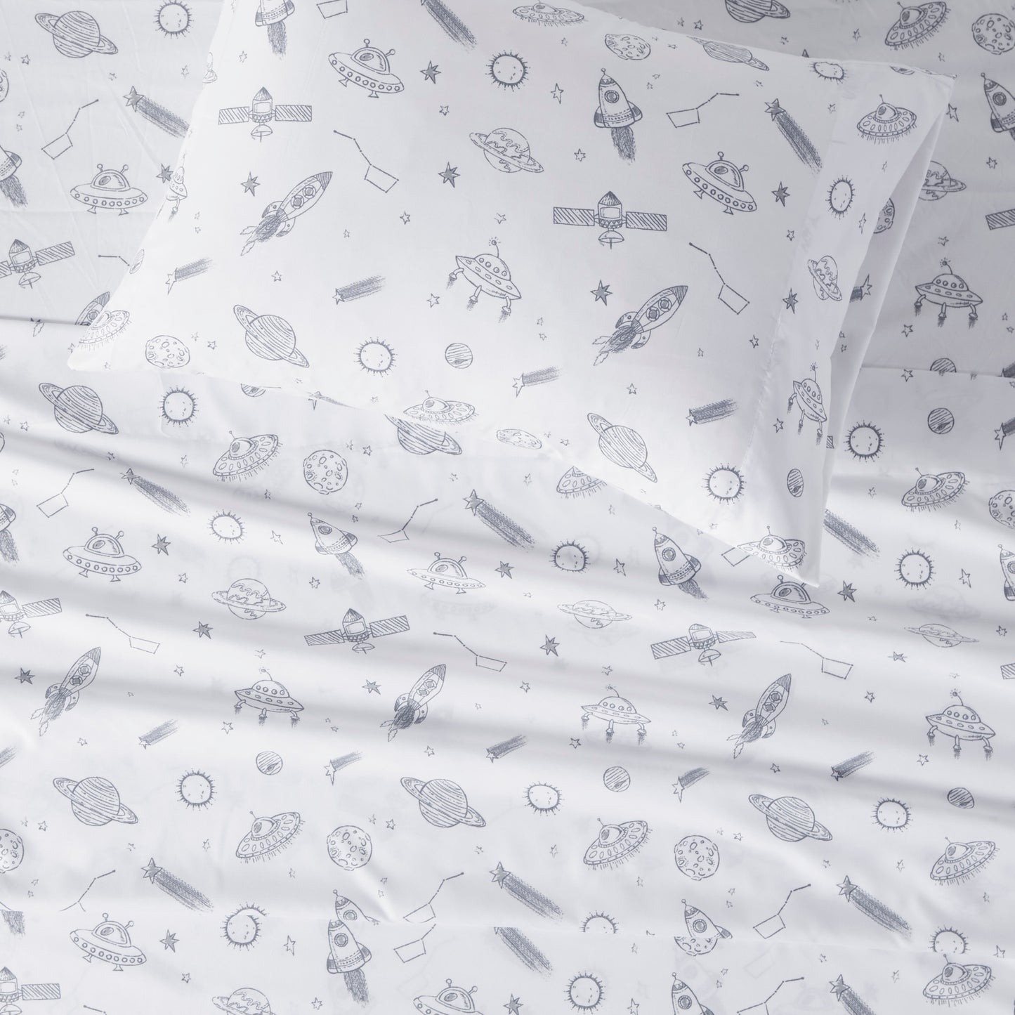 Printed Microfiber Sheet Set